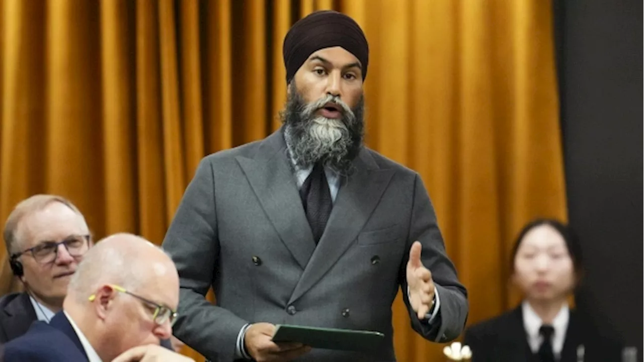 Singh tells Conservatives to back off as House prepares for first pharmacare vote