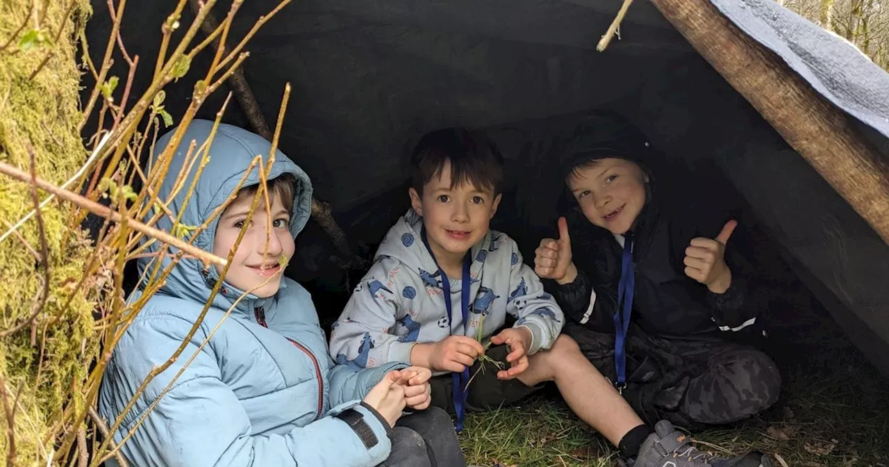 Burnside Beaver Scouts sink teeth into first overnight adventure camping stay