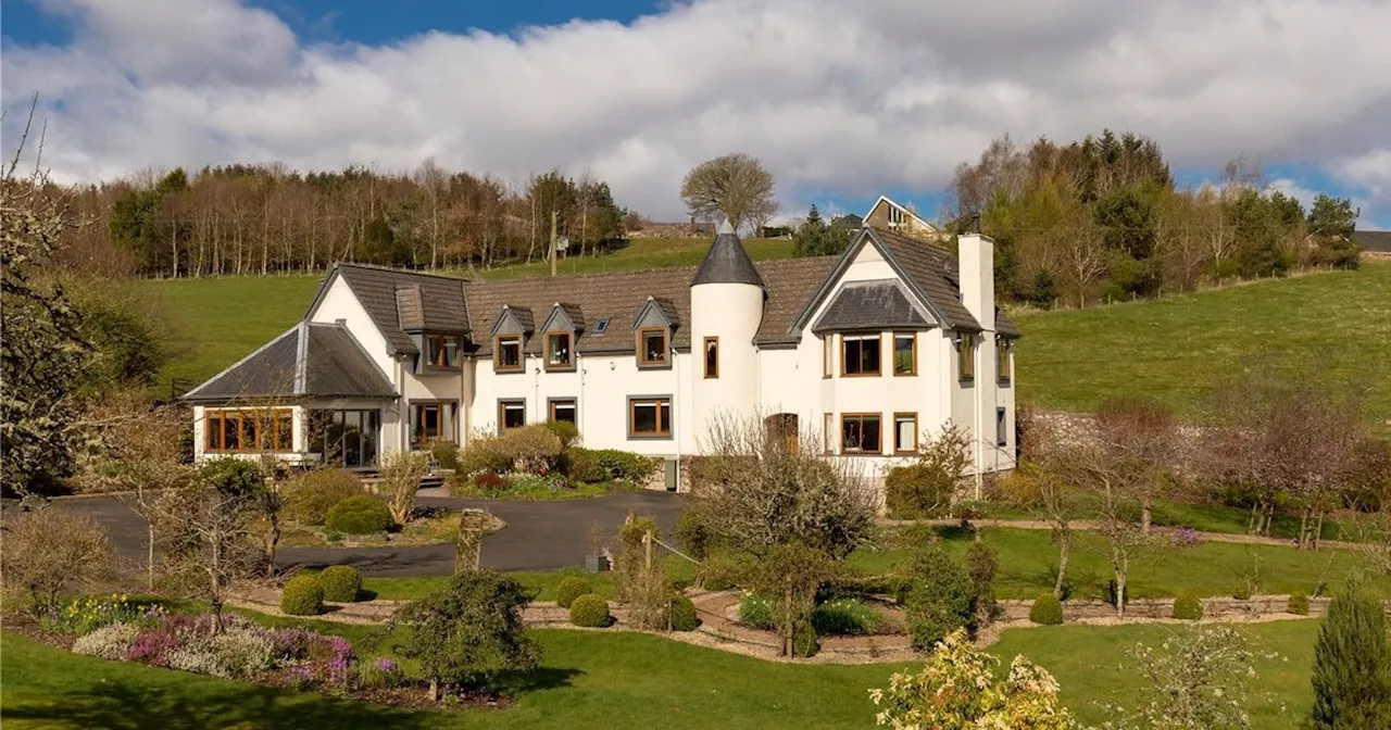 Inside 'charming' Scottish country home with stunning summer house for sale