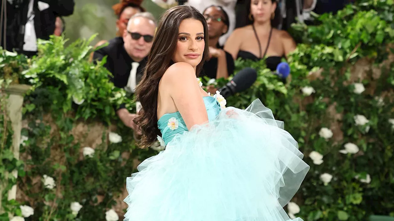 Pregnant Lea Michele turns heads in a dreamy gown at the 2024 Met Gala