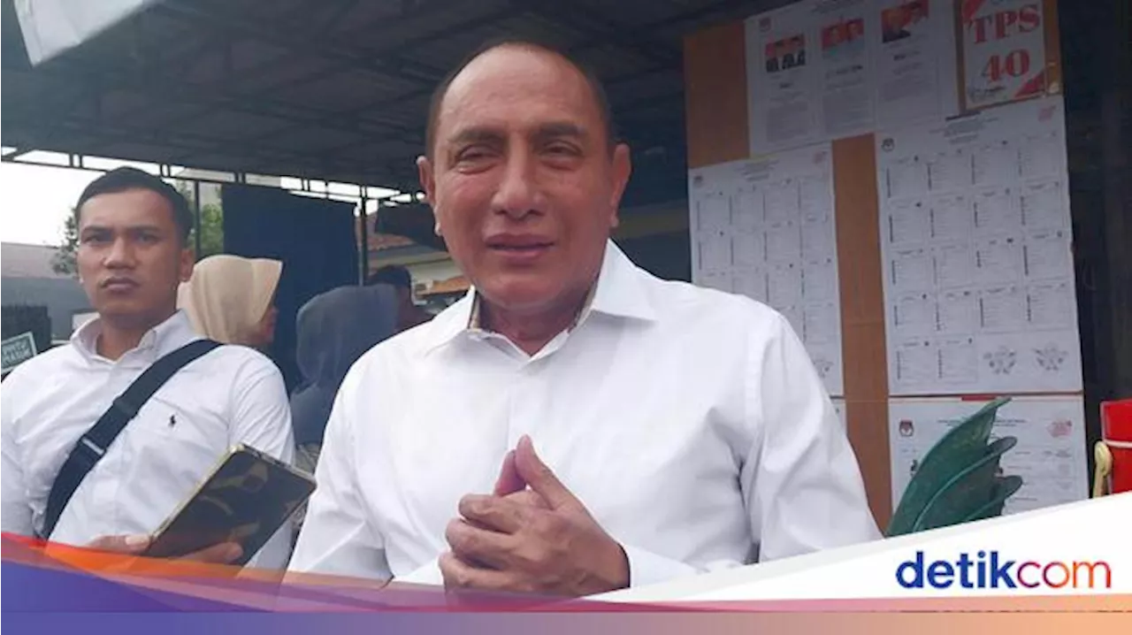 Edy Rahmayadi Tak Gentar Lawan Bobby Meski Menantu Jokowi