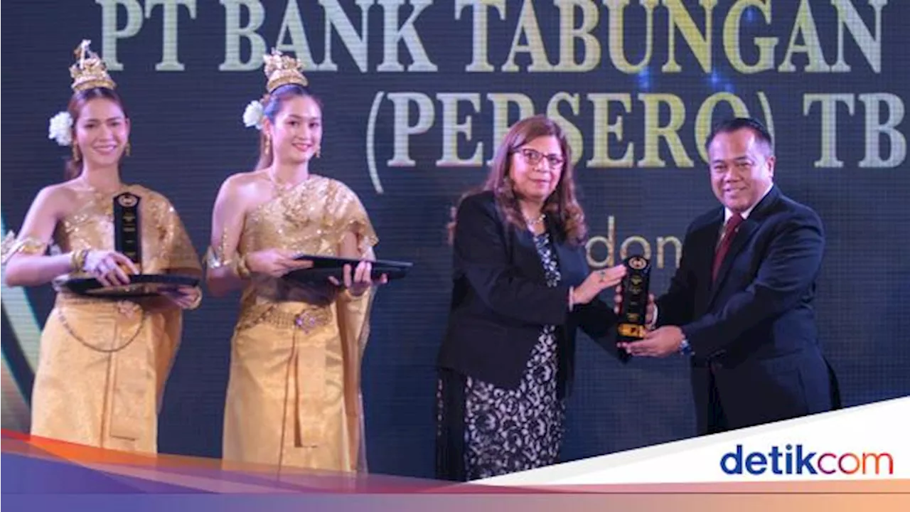 Konsisten Jalankan Peran, BTN Raih Best Savings Bank Award 2024