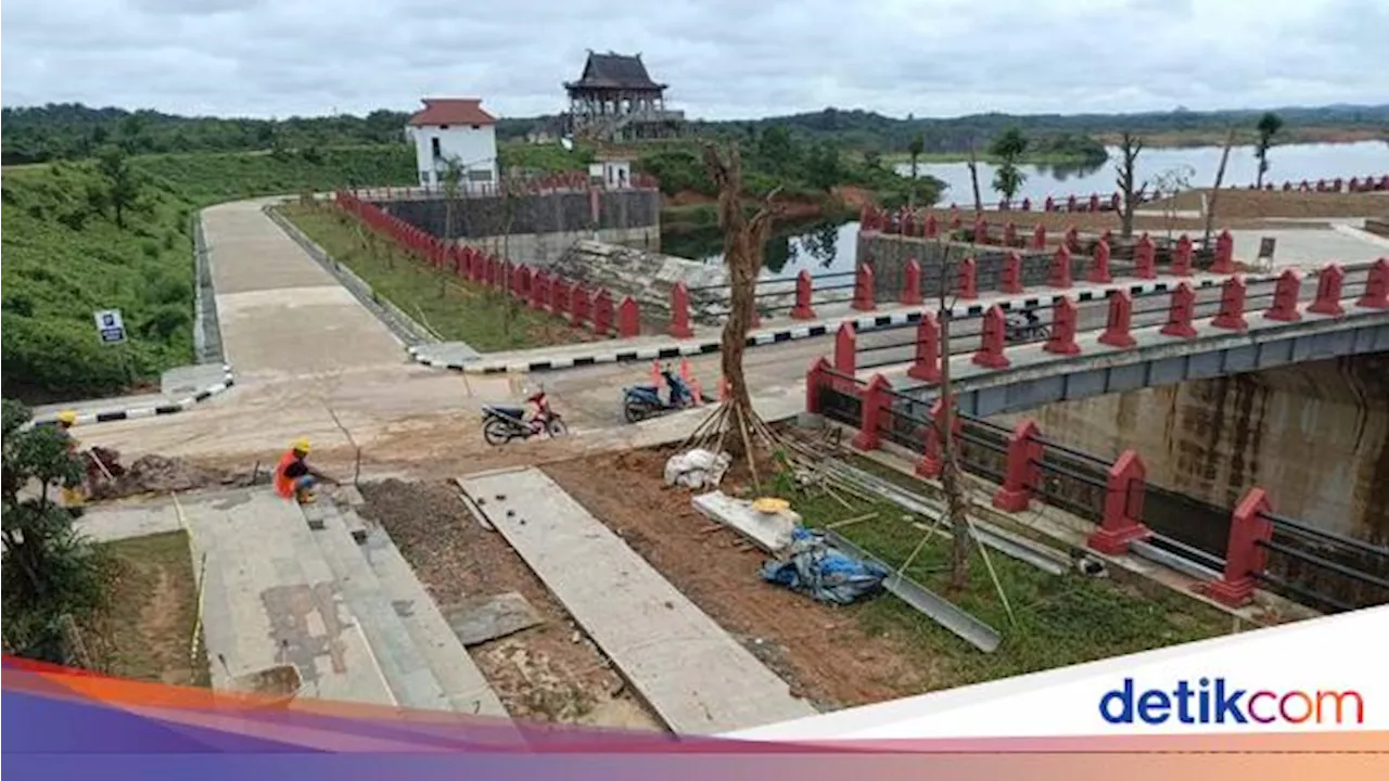 Melihat Bendungan Sepaku Semoi yang Sudah Rampung dan Tinggal Diresmikan