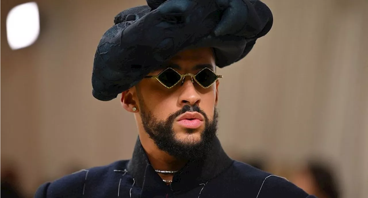 Bad Bunny llega a la Met Gala con increíble traje de Margiela