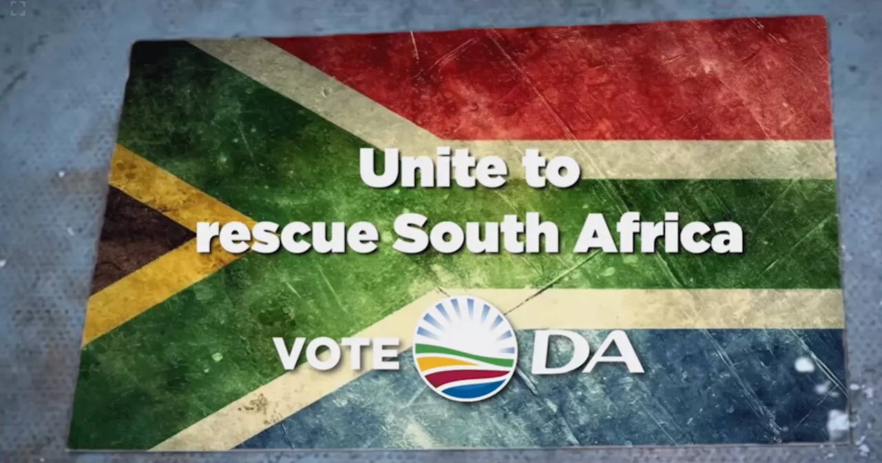 DA’s new elections campaign raked over the coals by social media users