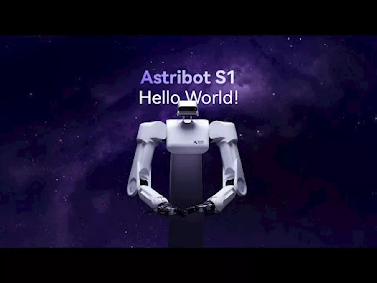 Astribot S1 är en ny humanoid robot. Ska vara både snabbare och starkare än en människa.