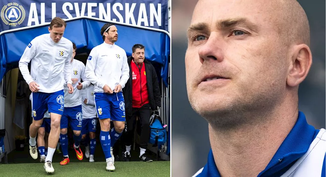 Sent Blåvitt-byte inför derbyt - Mucolli ersatte Skjellerup