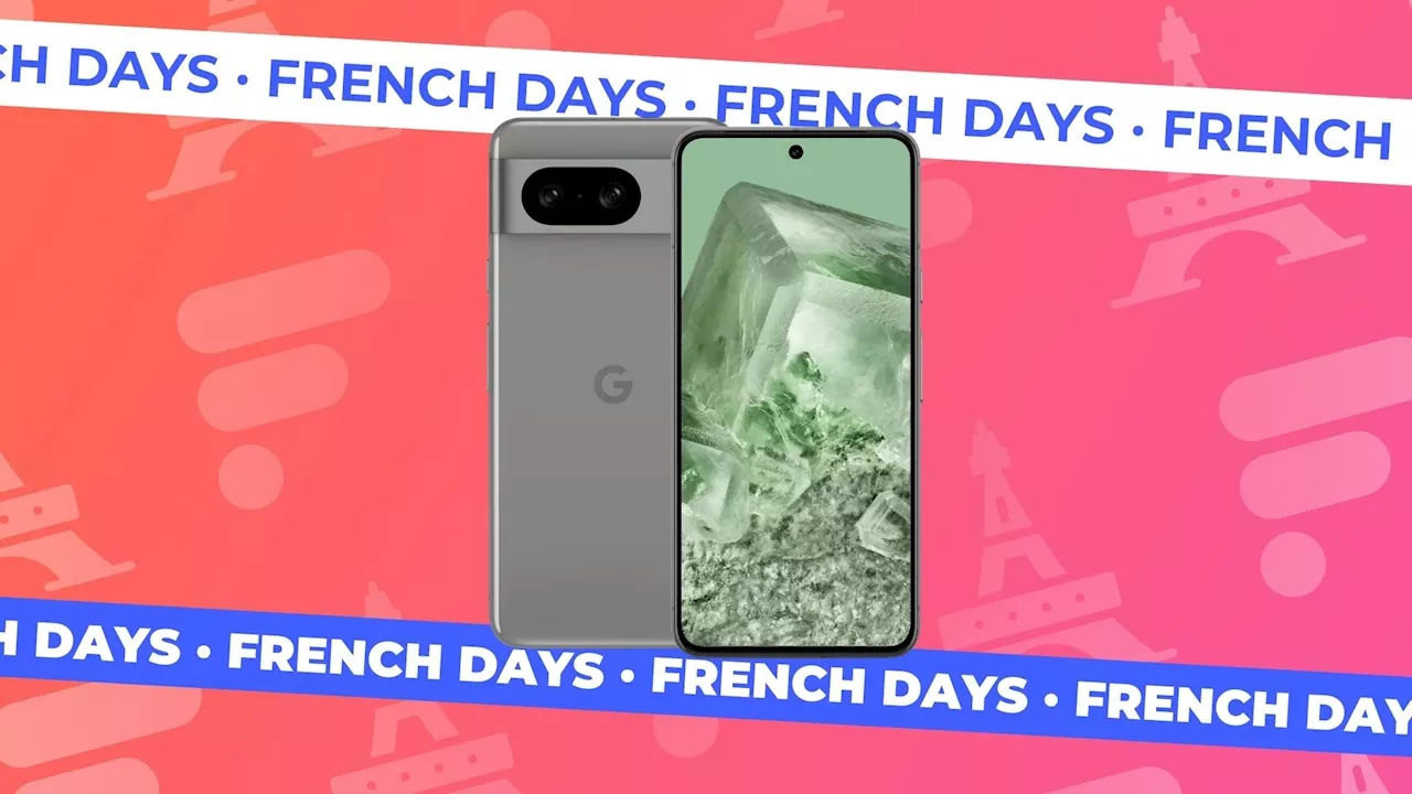 Amazon a attendu la fin des French Days pour brader le Pixel 8 de Google