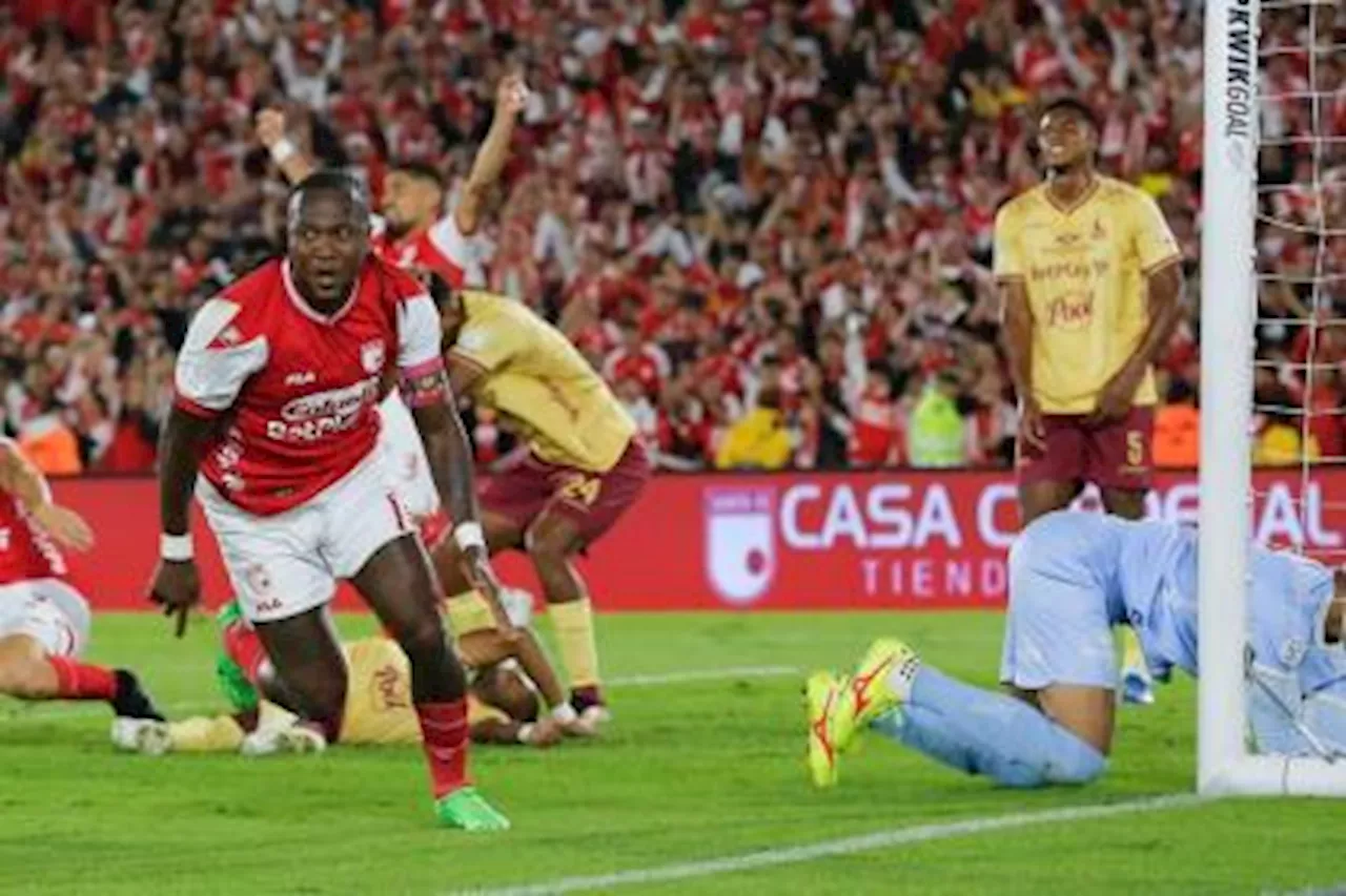 Santa Fe se ilusiona en la Liga: venció a Tolima gracias a Rodallega