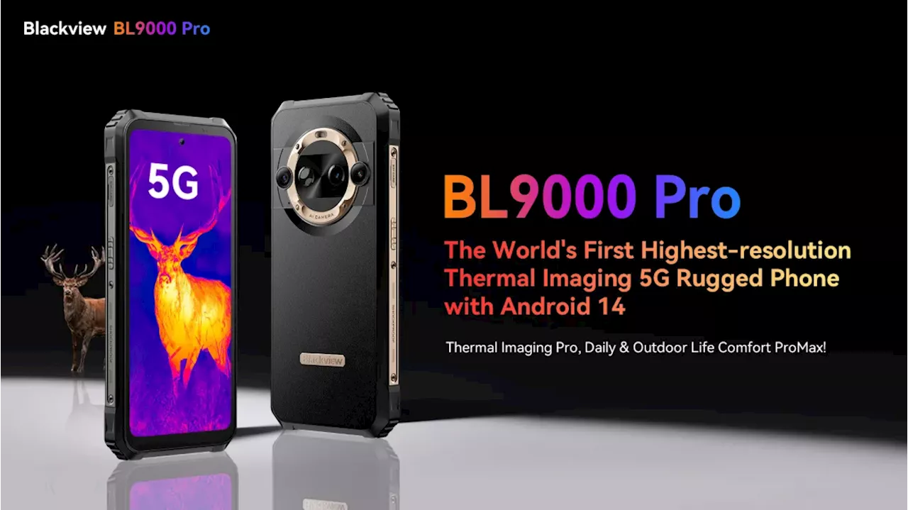 Meet the Blackview BL9000 Pro: A 5G rugged phone with thermal vision