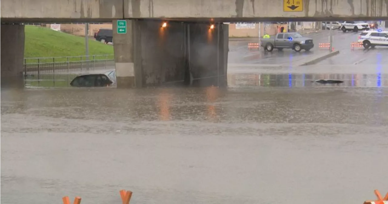 New flood detection system warns Regina drivers when Albert St. underpass is blocked