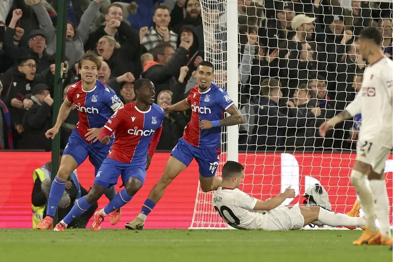 Palace rout demoralized Man United 4-0 in debut of RefCam