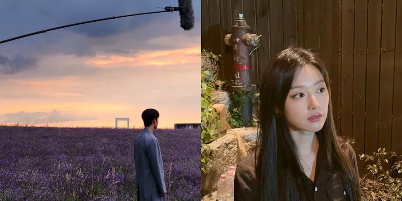 Kim Soo Hyun and Kim Ji Won share a glimpse of “Queen of Tears” set