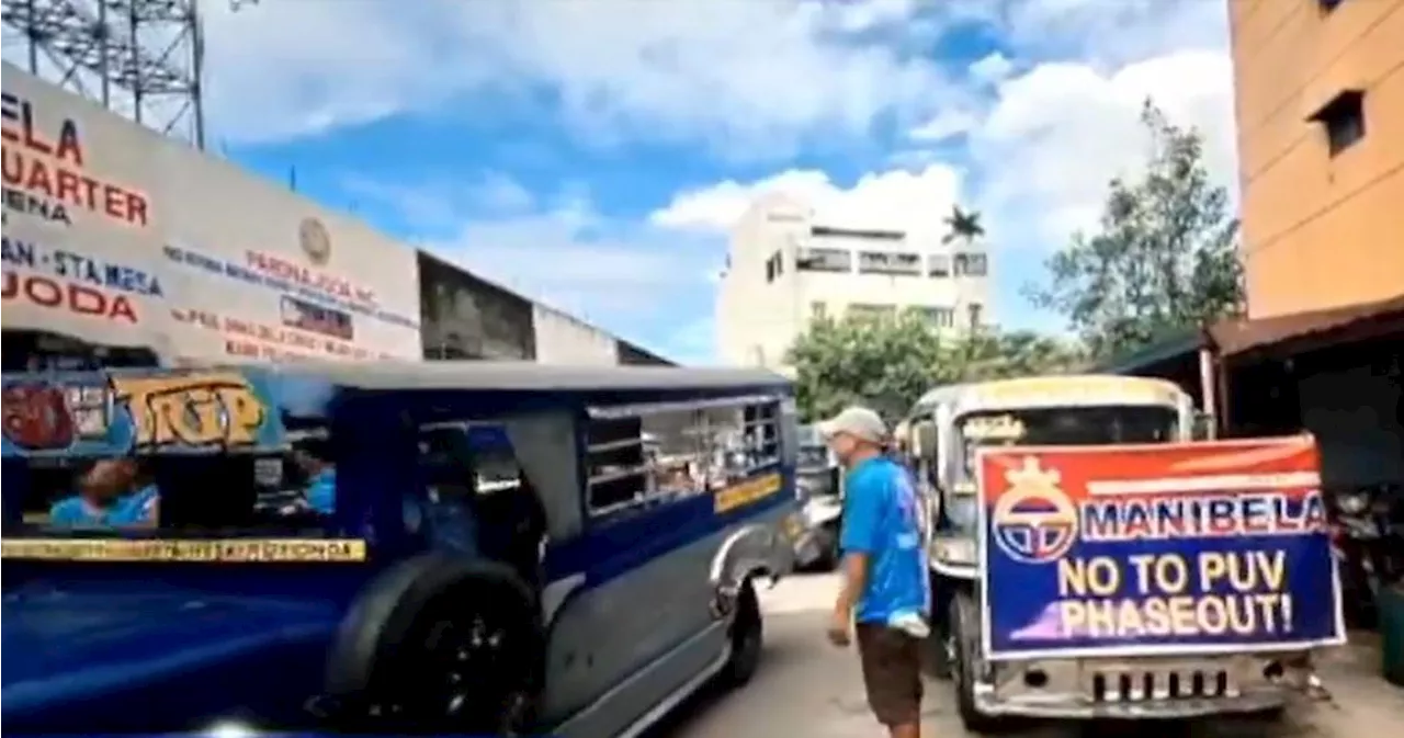 Manibela holds transport strike vs. PUV modernization