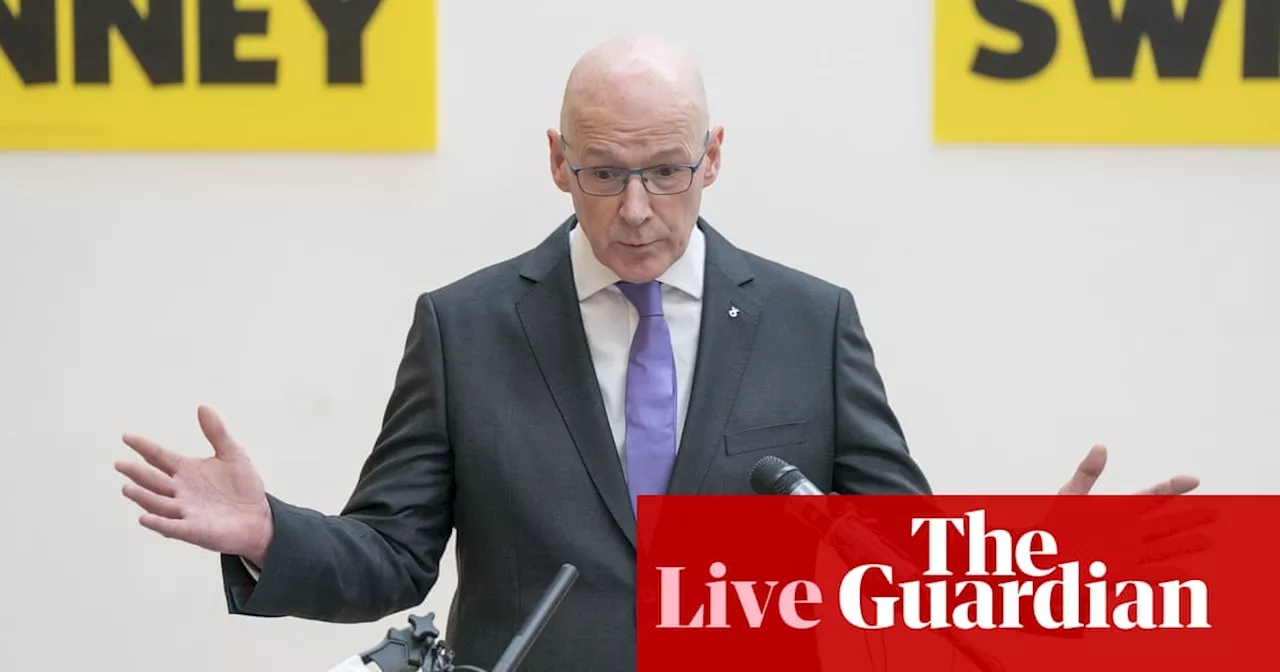 John Swinney set to be confirmed as new SNP leader and Scotland’s first minister