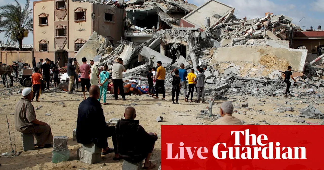 Middle East crisis live: Israeli military urges evacuation of parts of Rafah in southern Gaza