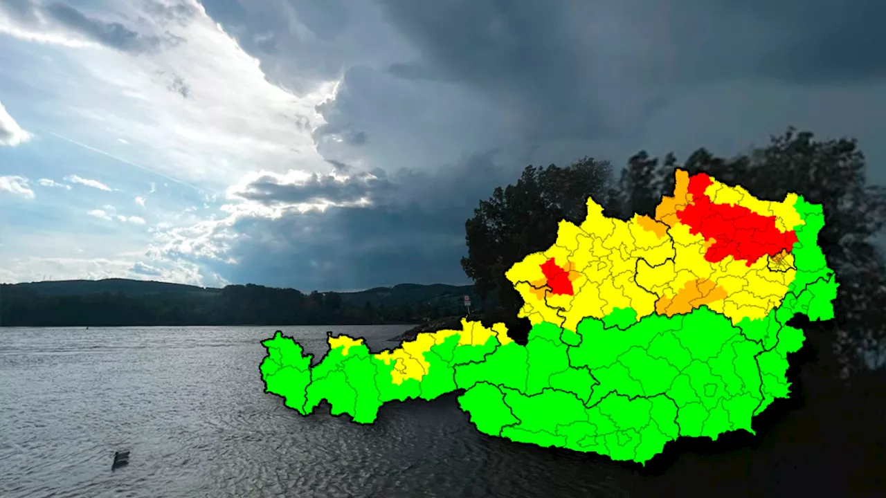 Meteorologen warnen: 'Vorsicht vor Starkregen, Hagel'