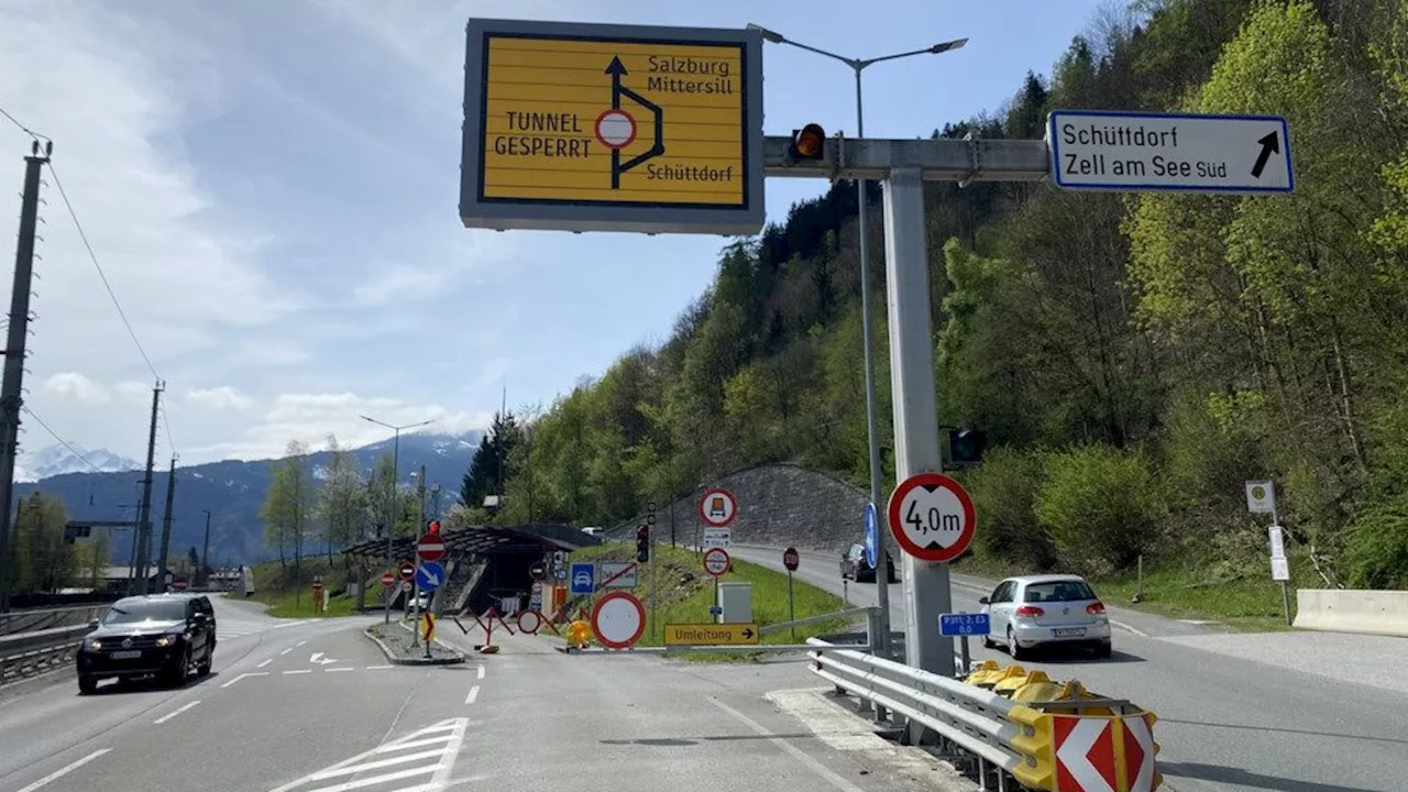 – Salzburger Schmittentunnel gesperrt