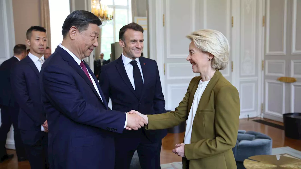 Von der Leyen avisa a China: 'Europa no aceptará prácticas que conduzcan a nuestra desindustrialización'