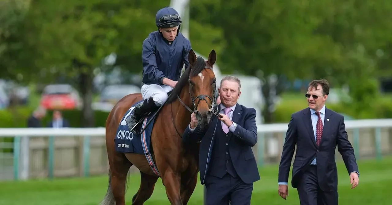 Aidan O’Brien says Guineas flop City Of Troy to head straight to the Epsom Derby