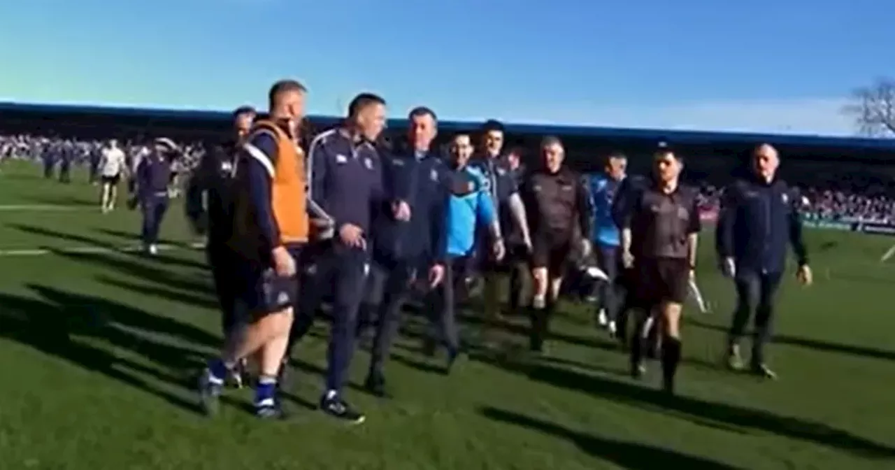 GAA backroom teams clash in heated scenes during Championship match