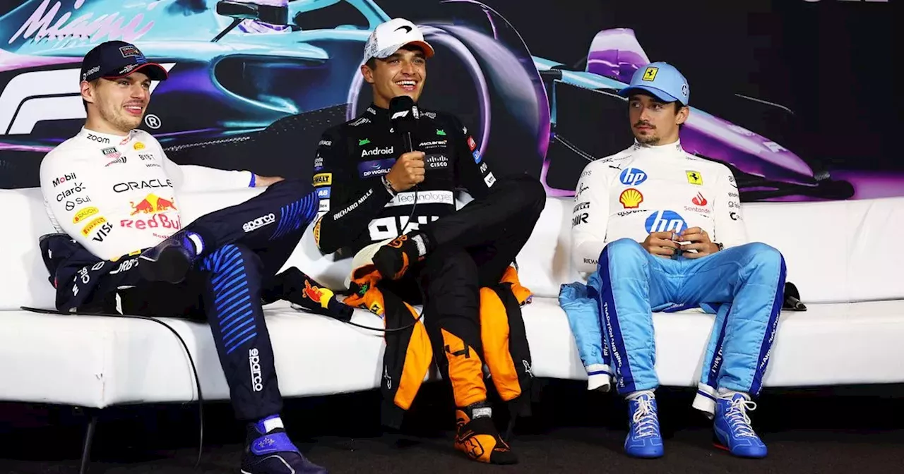 Lando Norris caught off guard by Max Verstappen's 'if my mum had balls' comment