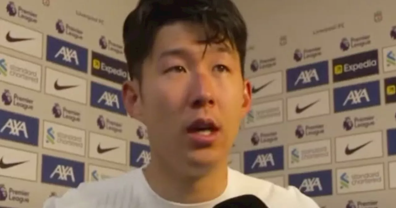 Son delivers honest verdict on Tottenham struggles after four straight defeats