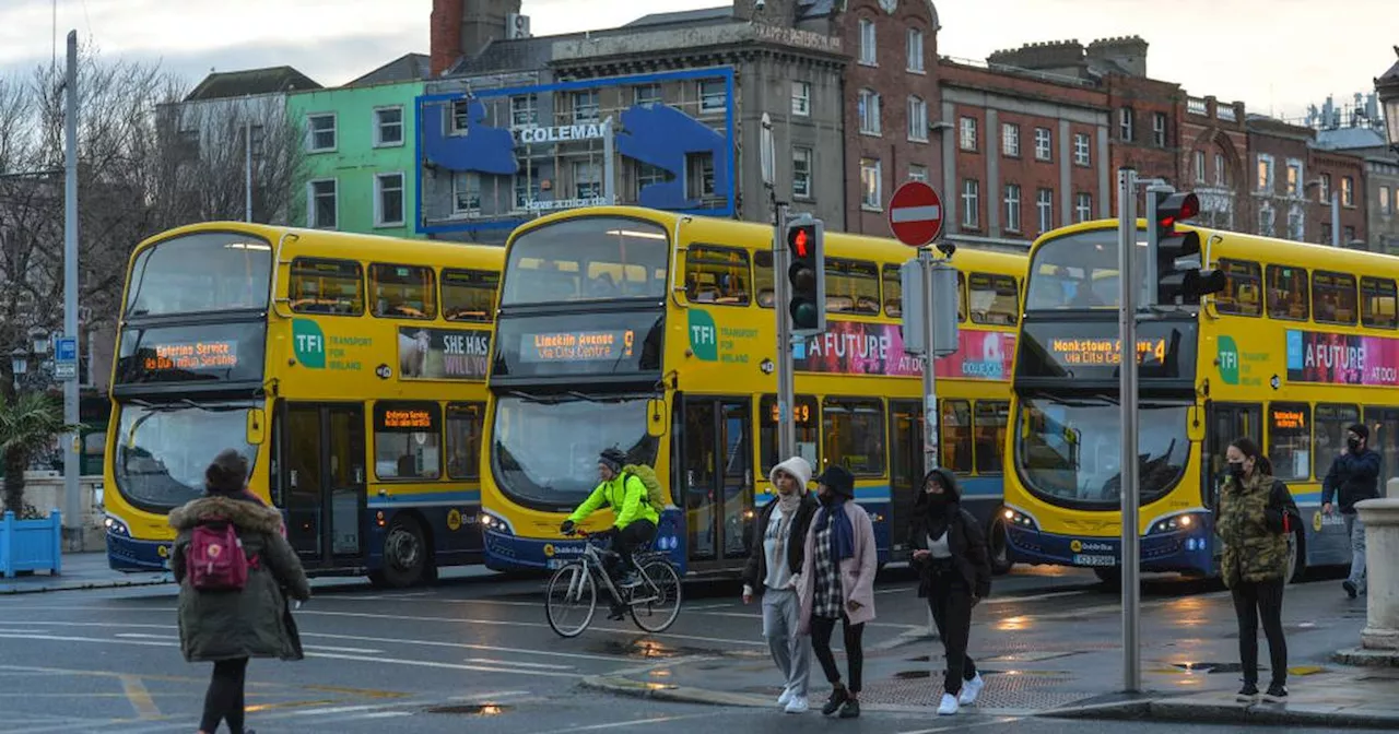 Dublin Bus complains it is held to higher punctuality standard than rail services