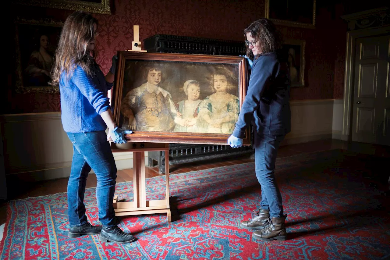 Artwork at National Trust property found to be rare 18th century colour print