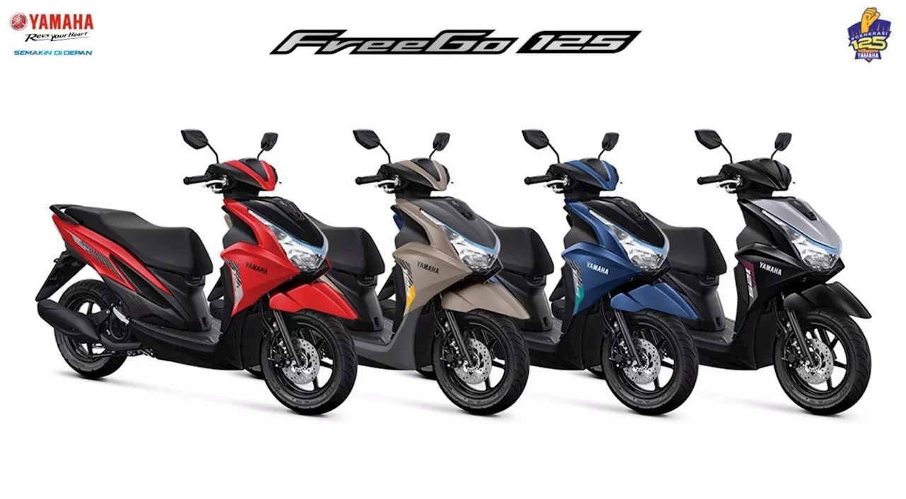 Yamaha FreeGo 125 Tawarkan 3 Pilihan Warna Baru, Sebegini Harganya