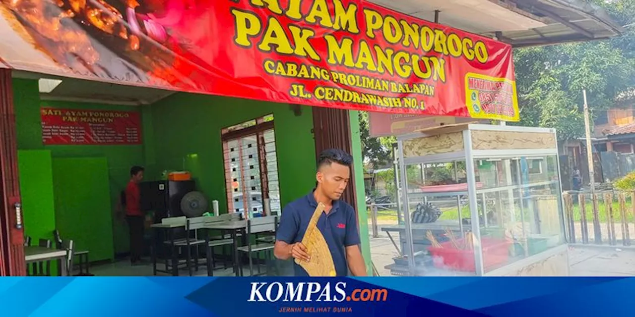 Sate Ponorogo Pak Mangun, Tempat Makan Dekat Bandara Adi Soemarmo