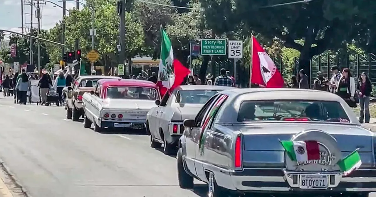 Lowriders in San Jose celebrate Cinco de Mayo with triumphant parade