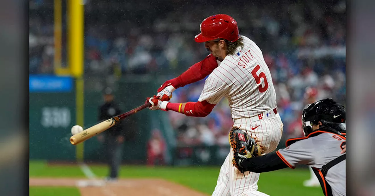 Streaking Phillies rout the Giants 14-3