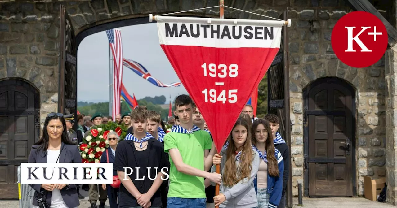 Palästina-Flagge bei Feier im KZ Mauthausen sorgt für Empörung