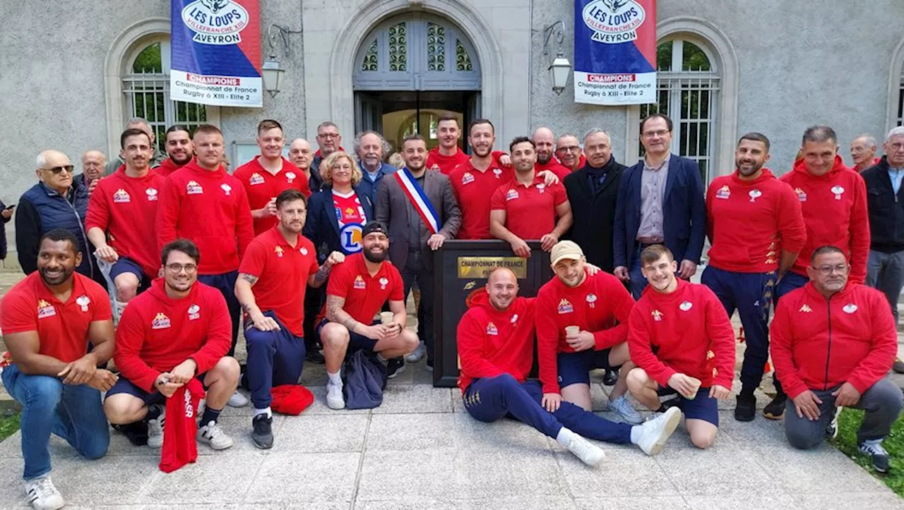 Rugby XIII : 'On va savourer car de dures batailles nous attendent', les Villefranchois fêtent leur titre