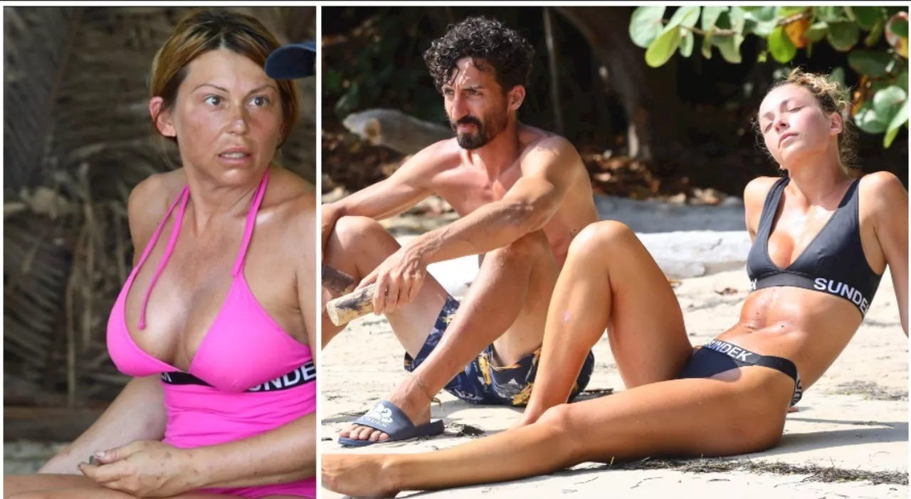 Isola, Rosanna insinua: «Samuel e Greta? Il loro talamo è inquietante». Peron furioso, Luxuria preoccupata: «N