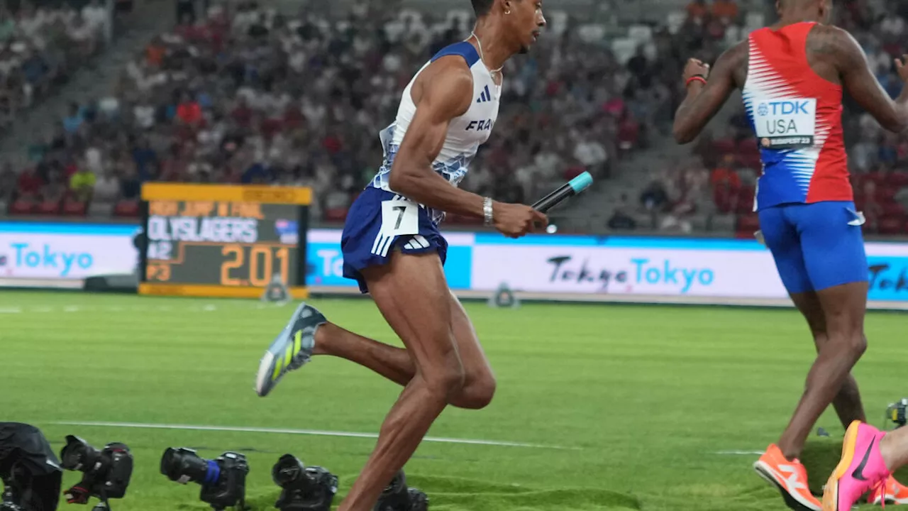 JO Paris 2024 : l’équipe de France manque la qualification directe sur le 4x400 m masculin