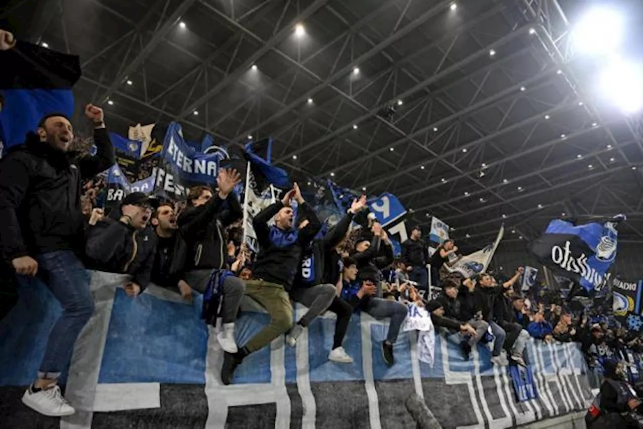 À Bergame, un stade en chantier mais bouillonnant attend les supporters de l'OM