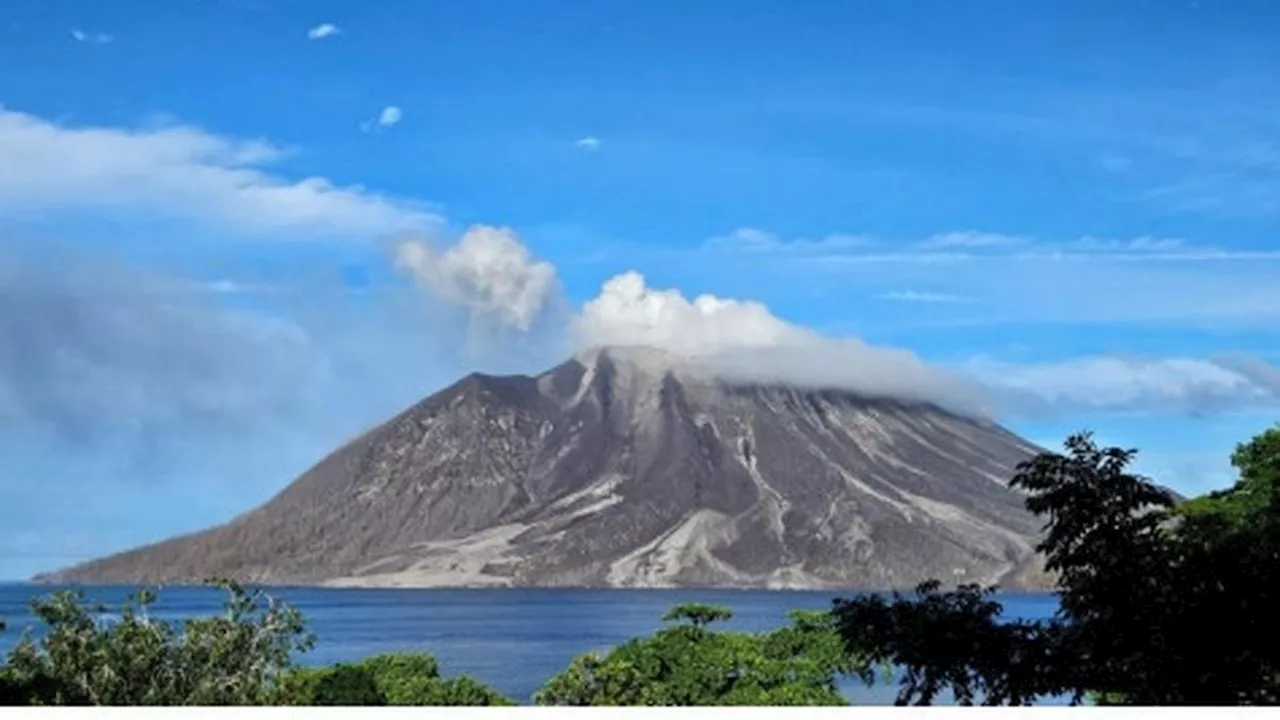 Kondisi Terkini Gunung Ruang, Awan Panas dan Semburan Abu Vulkanik Masih Berpotensi Terjadi