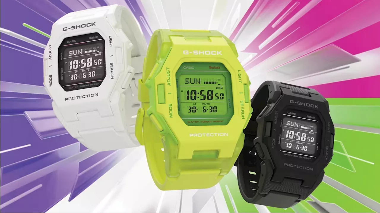 New G-Shock GDB500 Watch Comes With A Built-In Step Counter; Starts From RM595