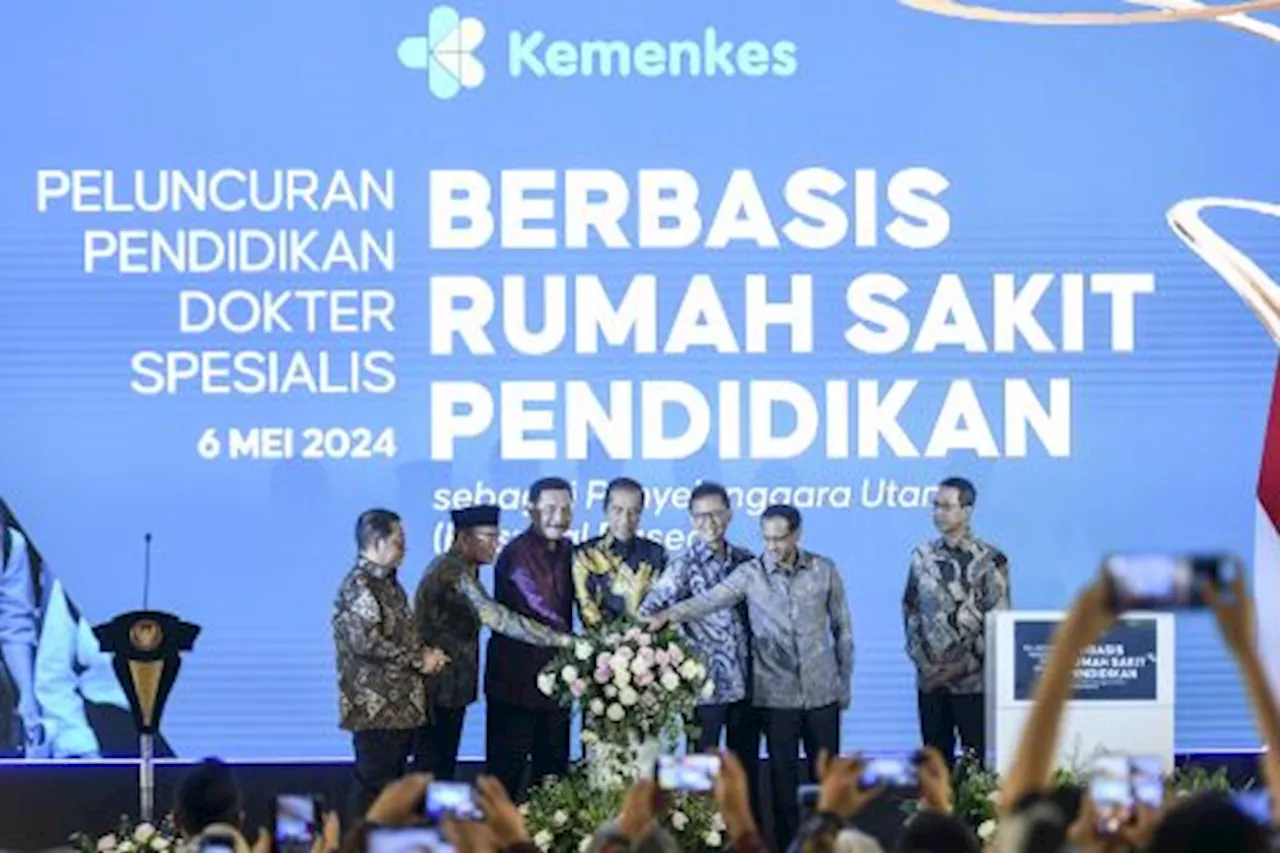 Presiden Meluncurkan Pendidikan Dokter Spesialis Berbasis Rumah Sakit Pendidikan sebagai Penyelenggara Utama