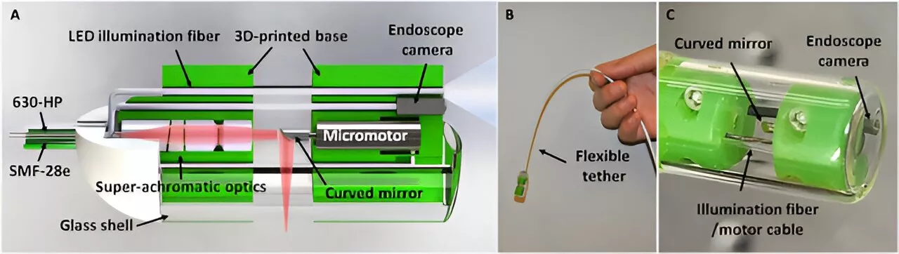 Researchers develop gastrointestinal imaging capsule for esophagus surveillance and interventions