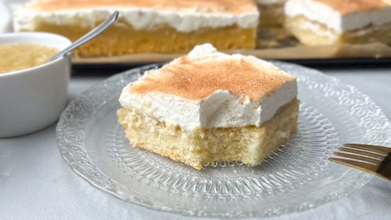 Einfaches Rezept: Süße Käsesahne-Schnitten vom Blech | Deutschland ...