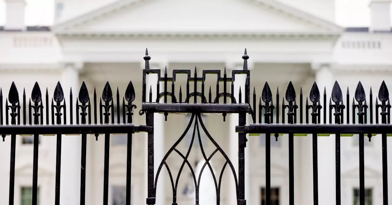 Man dies after car crashes into gates of the White House