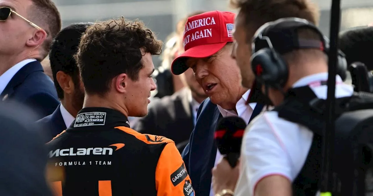 Lando Norris reveals what Donald Trump said to him after Miami GP win