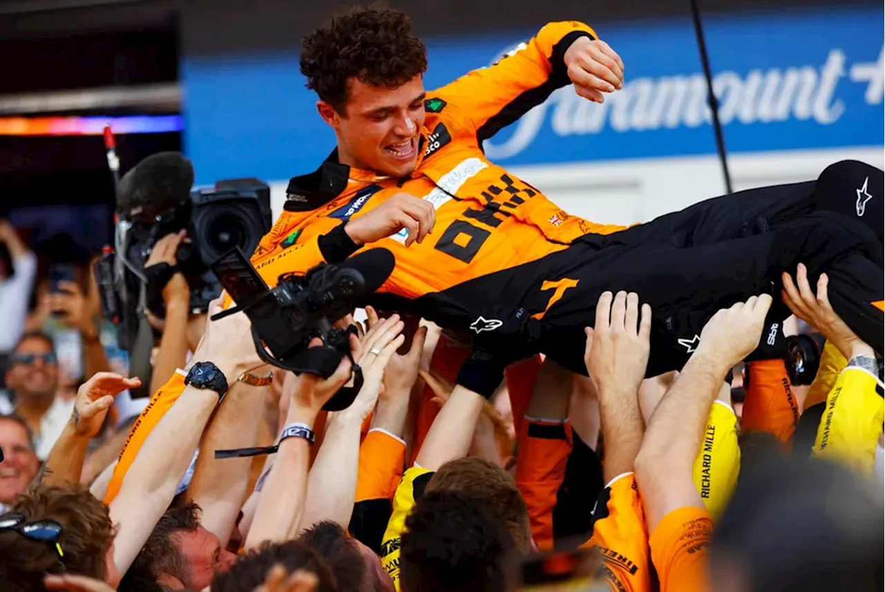 Lando Norris delivers shock win at 2024 F1 Miami Grand Prix