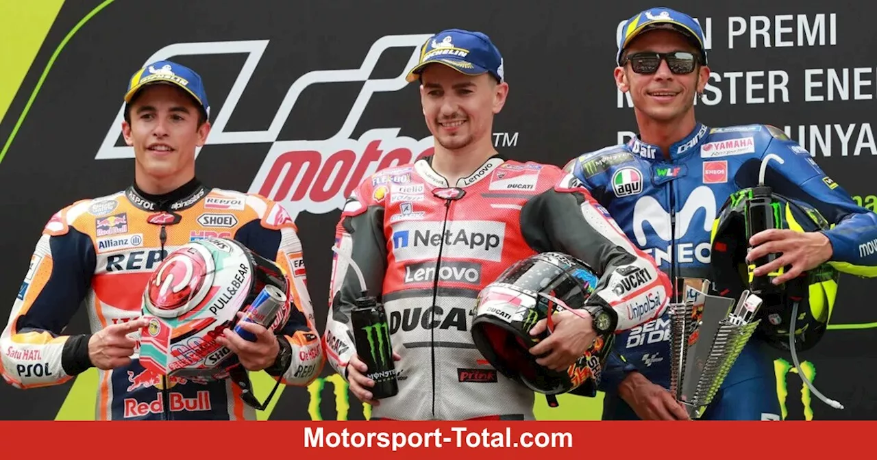 Jorge Lorenzo: Das sind die fünf besten Fahrer der MotoGP-Geschichte