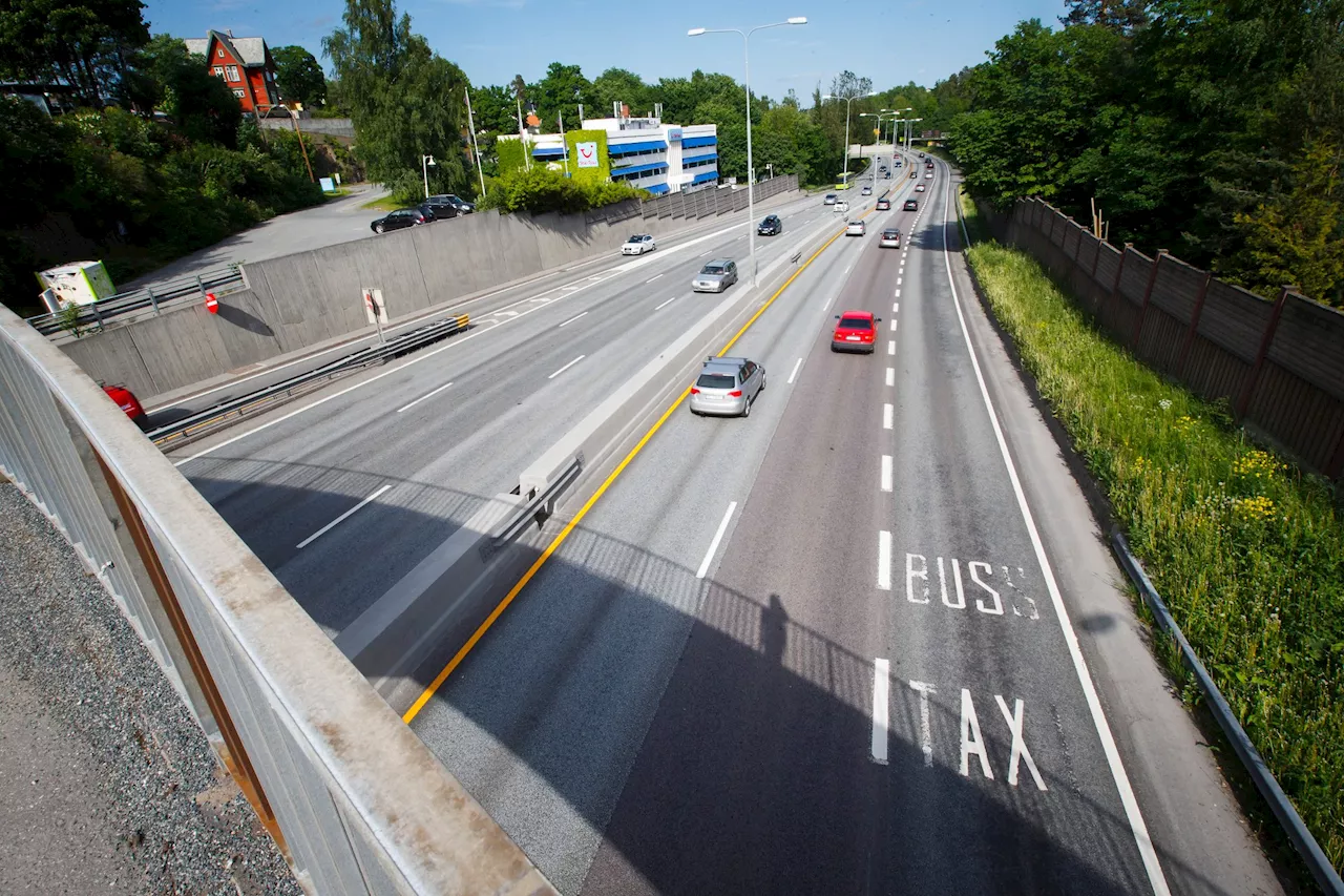 Elbiler kastet ut av kollektivfeltet i Oslo og Akershus: – Blir nok litt ekstra kø