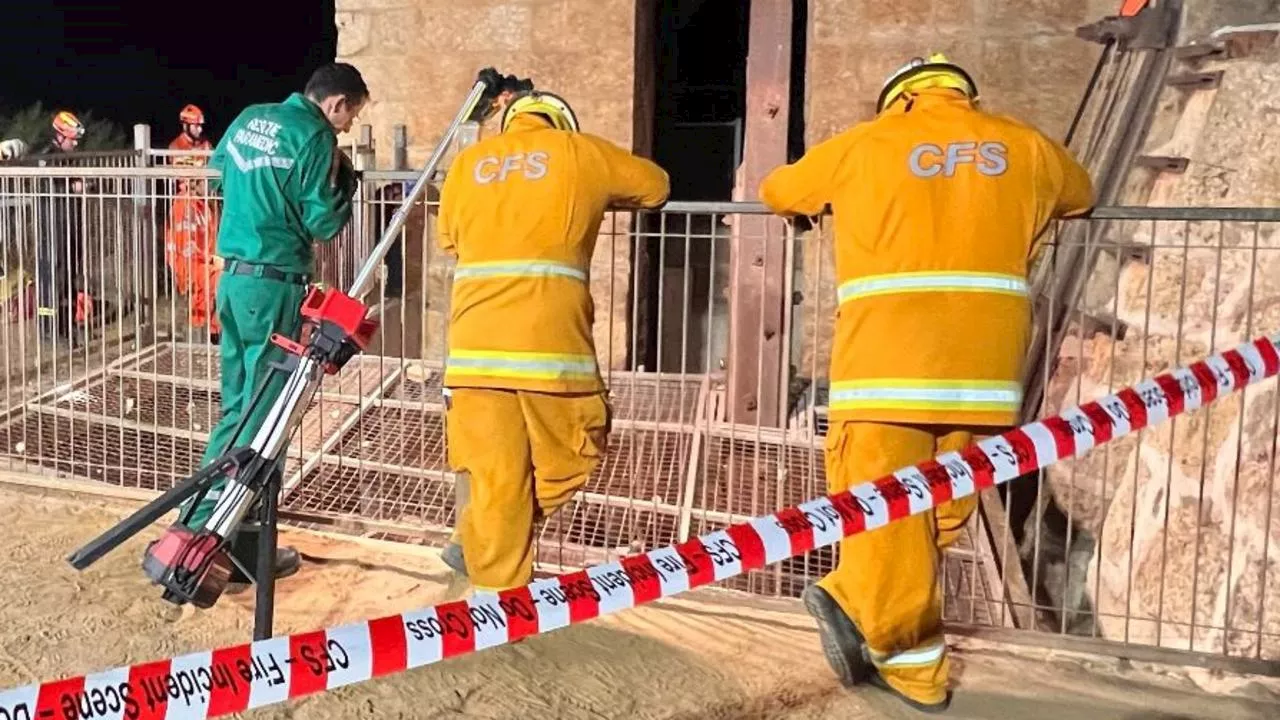 Man, puppy rescued from mine shaft