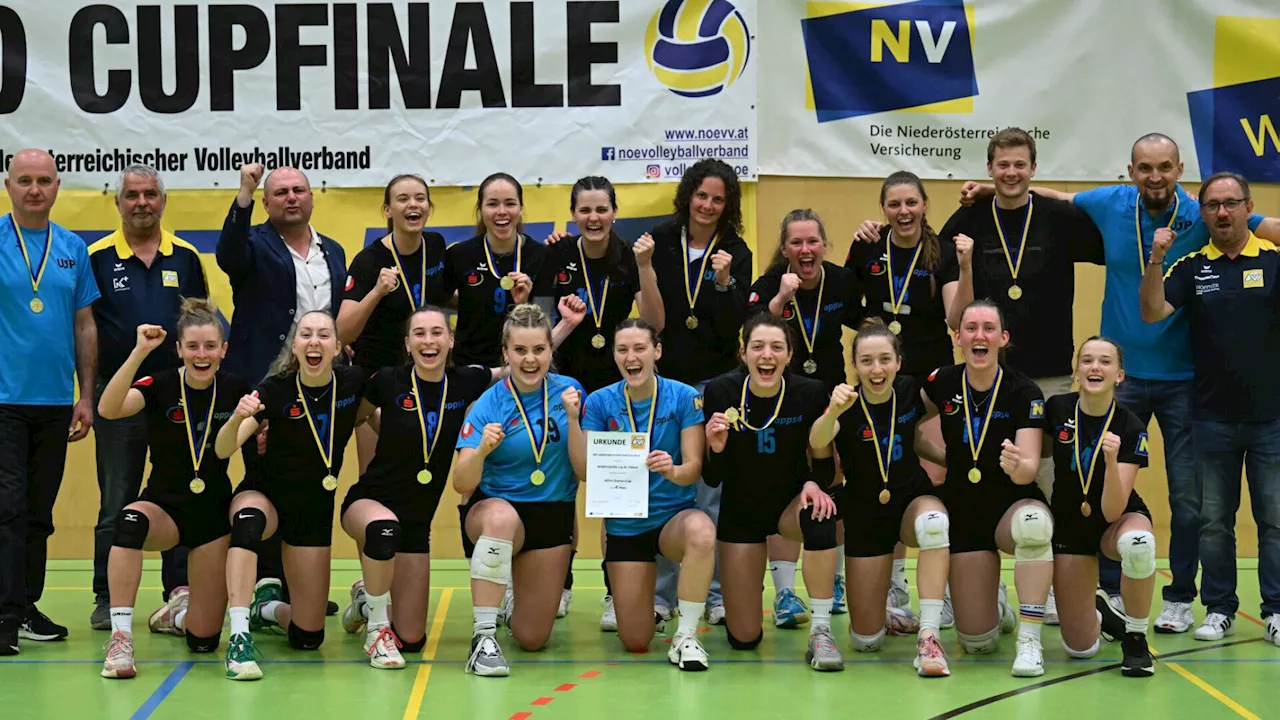 NÖVV-Cupfinaltag: St. Pöltens Frauen und Wr. Neustadts Herren siegen